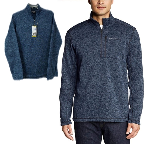 Eddie Bauer Other - NWT Eddie Bauer Mens M Radiator 1/2 Zip Fleece Top